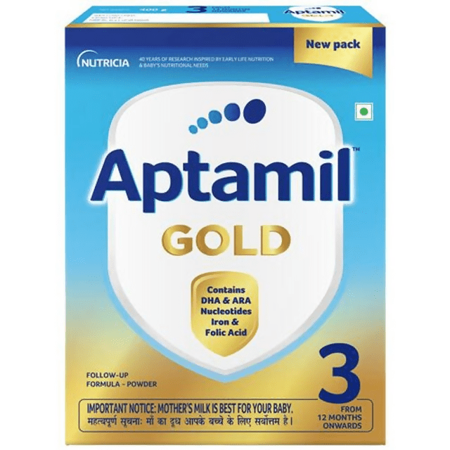 Aptamil Gold Follow-Up Formula Stage 3 Powder (From 12 Months Onwards) | Grocsy
