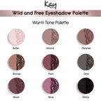 Kay Beauty By Katrina Kaif Eyeshadow Palette - Wild and Free | Grocsy