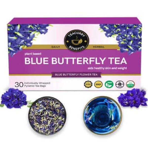 Teacurry Blue Butterfly Tea | Grocsy