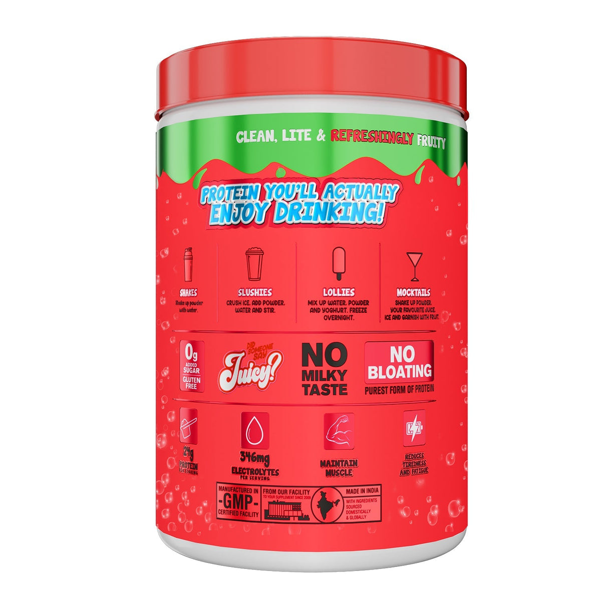 Big Muscles Nutrition Fizzy Whey & Shaker Combo | Grocsy