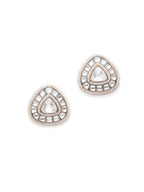 Kundan Earrings (silver) - Ruby Raang | Grocsy