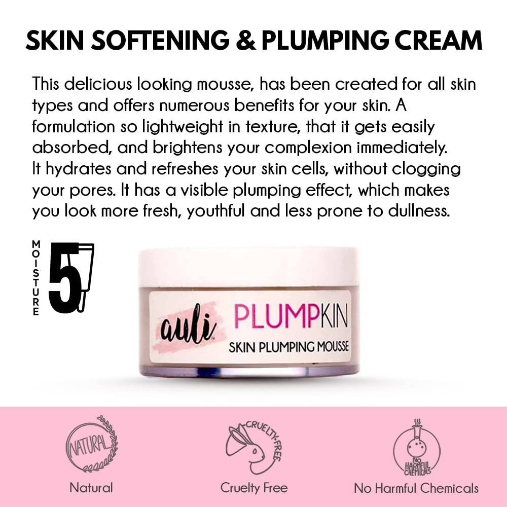 Auli Plumpkin Skin Softening & Plumping Face Cream | Grocsy
