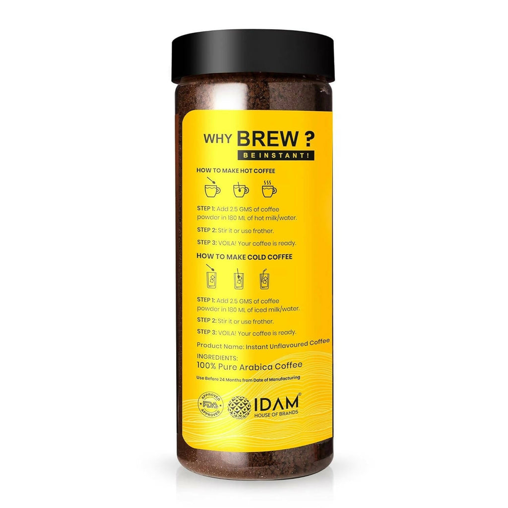 Bevzilla Premium Hazelnut Coffee Powder 100% Arabica | Grocsy