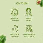 Salon in a Box with Avocado and Fruit AHA Face Pack | Grocsy