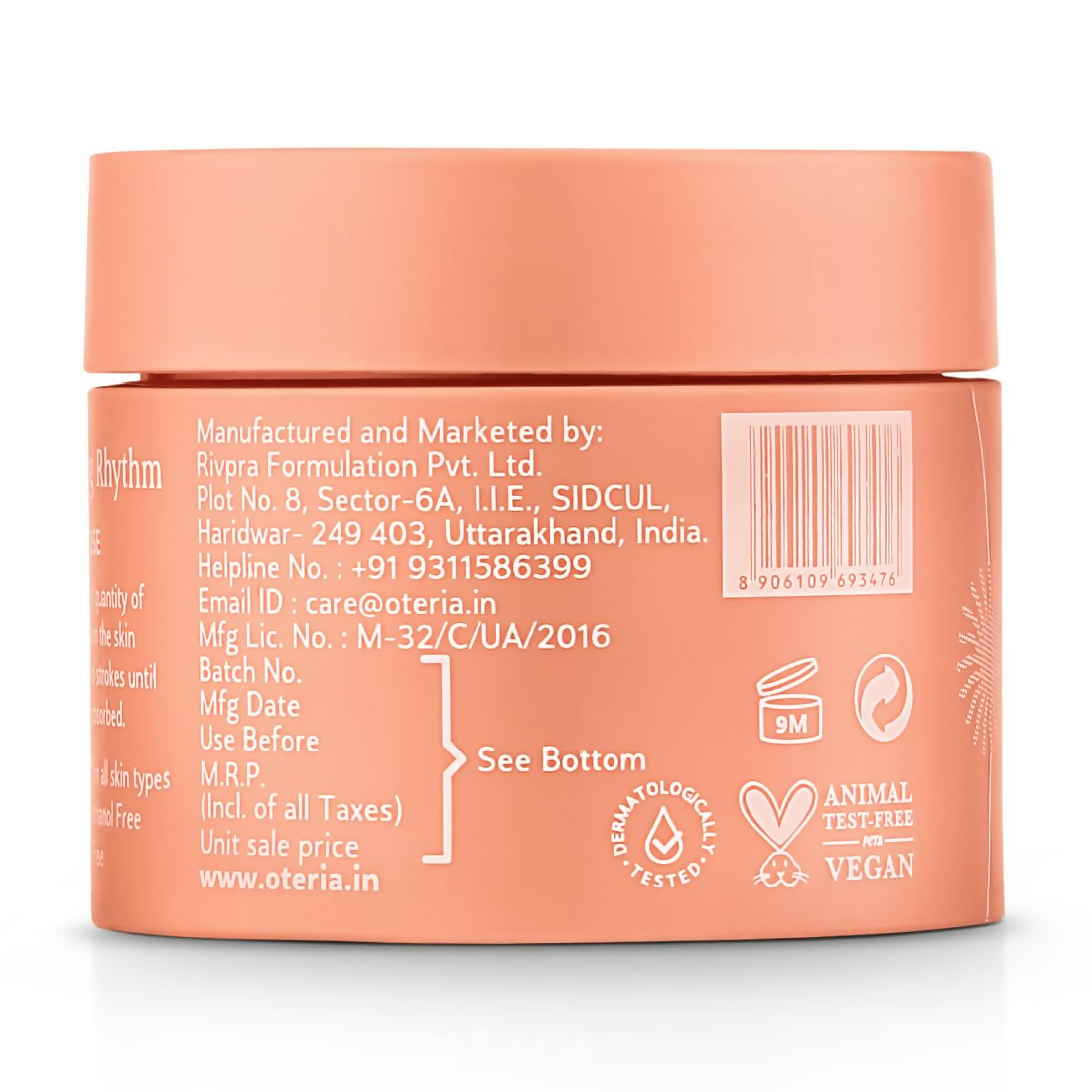 Oteria All Rounder Skin Face Cream - Enriched with Elecampane Root Extract For Anti Pollution Cream and Ultimate Moisturize | Grocsy