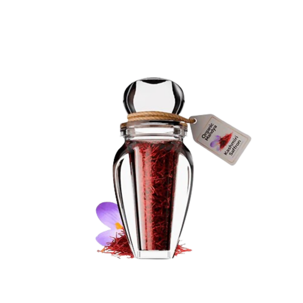 Organic Mandya Kashmiri Saffron | Grocsy