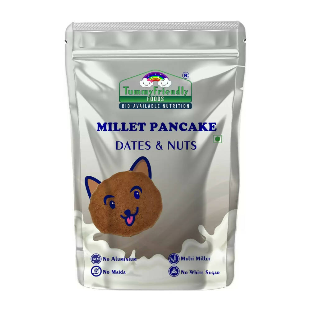 TummyFriendly Foods Millet Pancake Mix - Veggies, Dates, Nuts | Grocsy