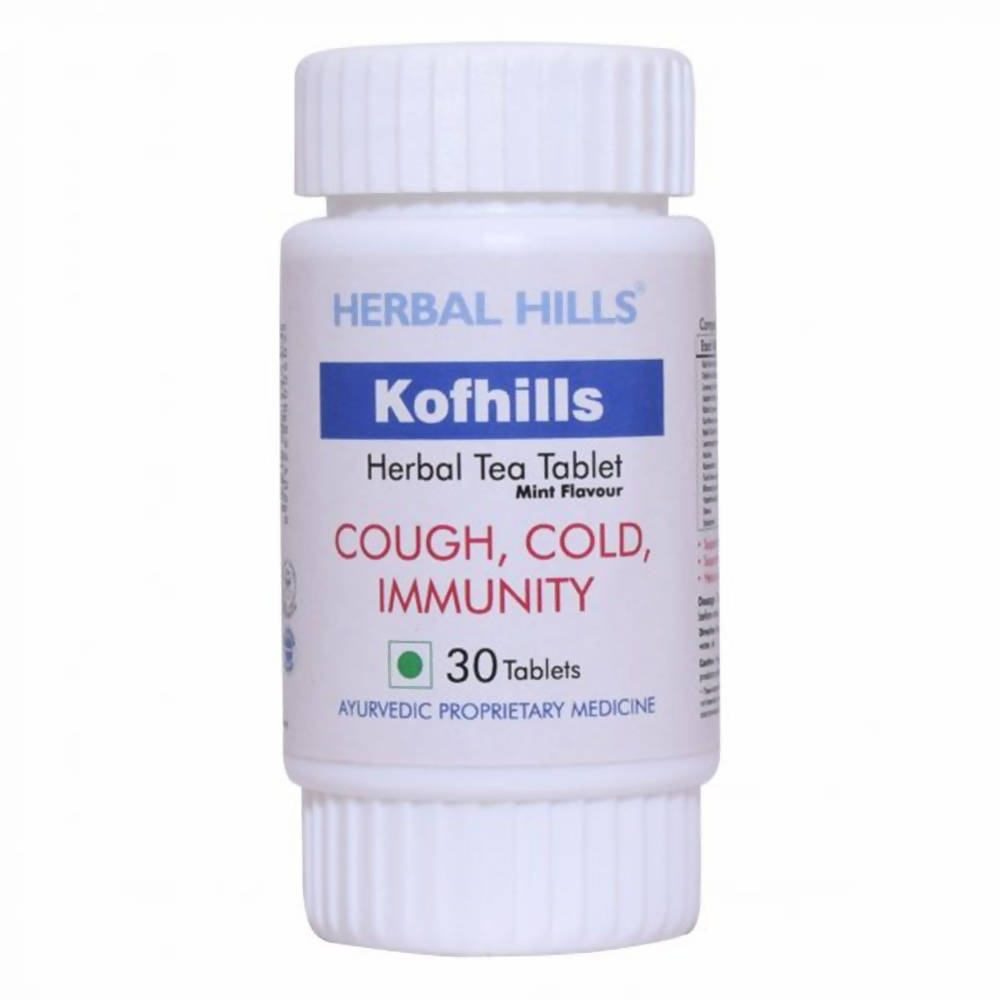 Herbal Hills Kofhills Herbal Tea Tablets | Grocsy