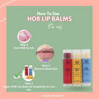 House of Beauty Pout Perfect Tinted Lip Balm Set | Grocsy