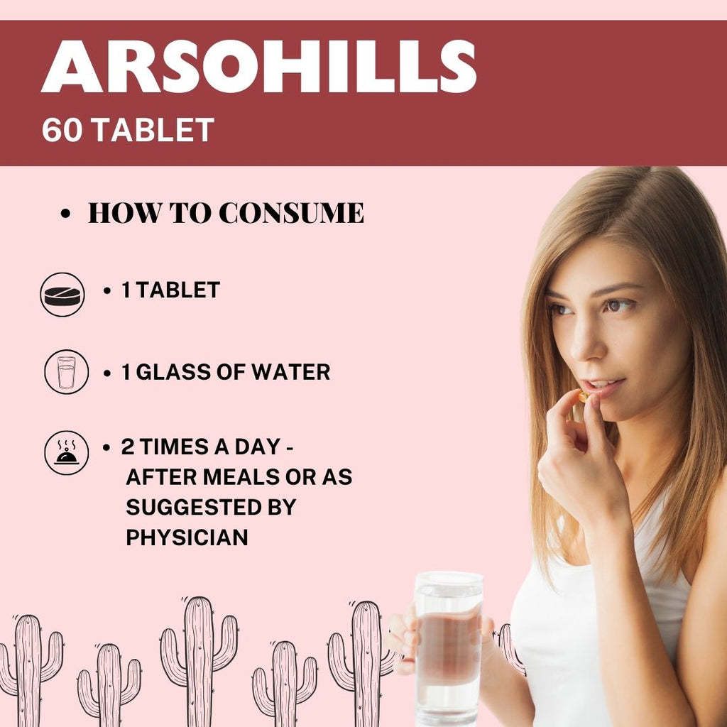 Herbal Hills Ayurveda Arsohills Tablets | Grocsy