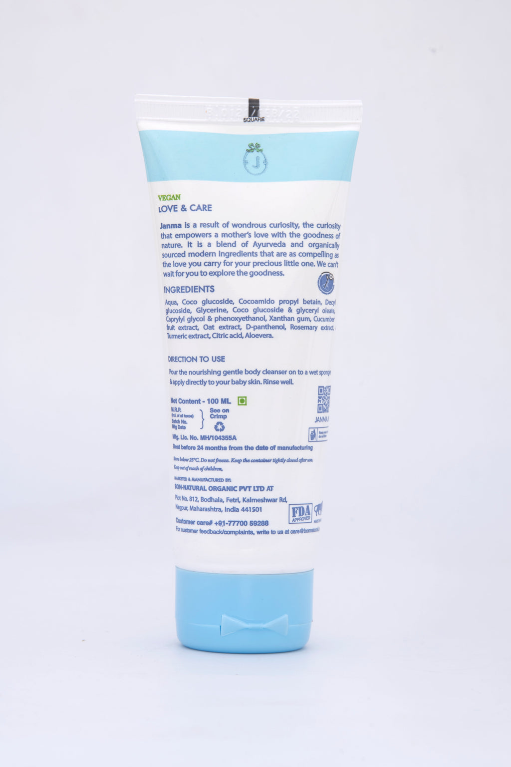 Janma Gentle Body Cleanser | Grocsy