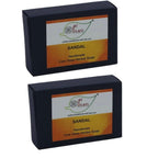 artNweaves Sandal Handmade Cow Ghee Herbal Soap | Grocsy