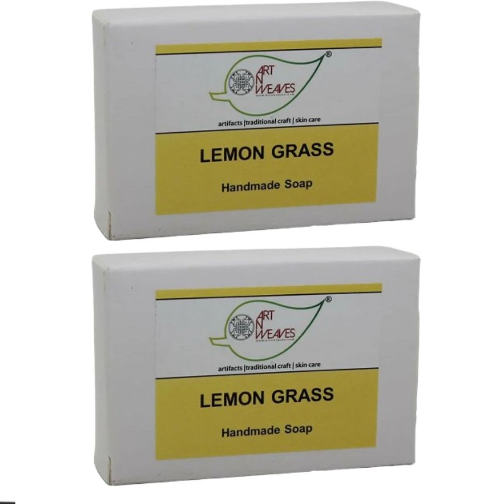 artNweaves Lemon Grass Handmade Soap | Grocsy