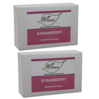 artNweaves Strawberry Handmade Soap | Grocsy