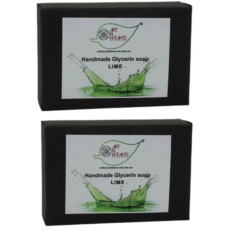artNweaves Handmade Glycerin Soap Lime | Grocsy