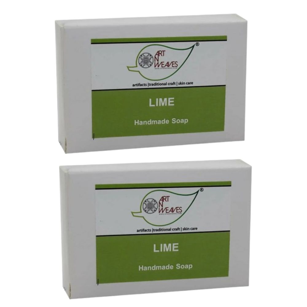 artNweaves Lime Handmade Soap | Grocsy