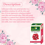 VedicAyurveda Rose Petals Powder | Grocsy