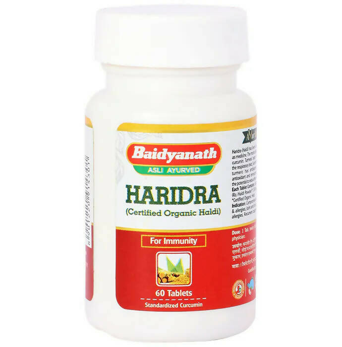 Baidyanath Jhansi Haridra Tablets | Grocsy