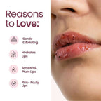 Mother Sparsh Rose & Beetroot Lip Lightening Scrub | Grocsy