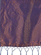 Shree Shyam Fashion Radiant Lichi Silk Saree - A Touch of Royalty in Every Thread | Grocsy