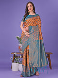 Shree Shyam Fashion Radiant Lichi Silk Saree - A Touch of Royalty in Every Thread | Grocsy