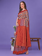 Shree Shyam Fashion Radiant Lichi Silk Saree - A Touch of Royalty in Every Thread | Grocsy