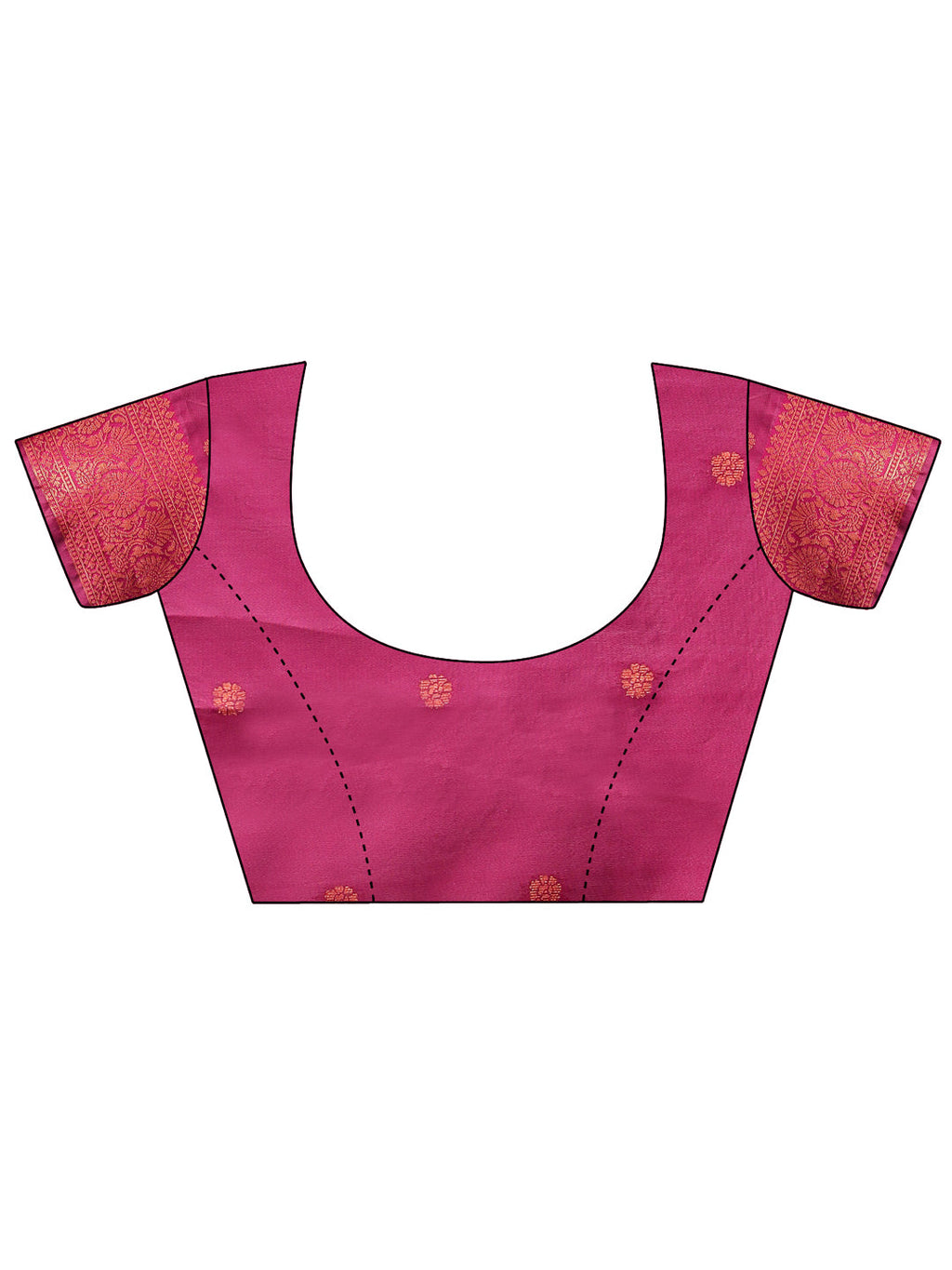 Shree Shyam Fashion Majestic Red & Light Pink Silk Saree with Rich Woven Pallu - A Regal Touch for Special Moments | Grocsy