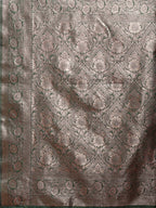 Shree Shyam Fashion Dark Green Banarasi Silk Saree with Zari Weaving - A Timeless Tale of Elegance | Grocsy