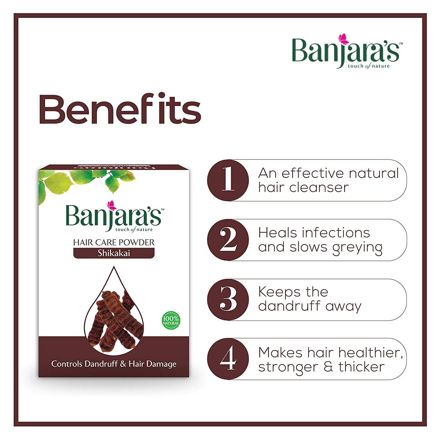 Banjara's Hair Care Powder Combo Pack | Grocsy