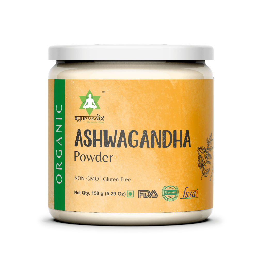 Ayurvedix Organic Ashwagandha Powder | Grocsy