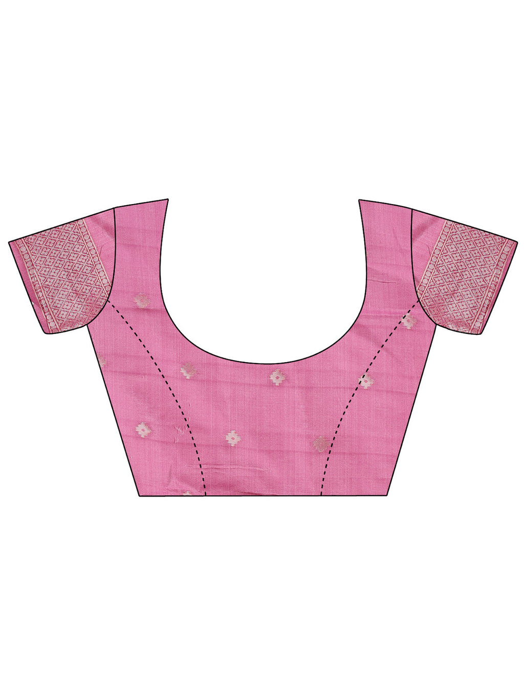 Shree Shyam Fashion Grace in Every Thread: Pink Patola Linen Cotton Saree Woven with Cultural Elegance | Grocsy