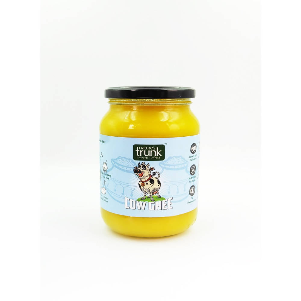 Nature's Trunk Cow Ghee | Made From Grass Fed Cow's Milk | Homemade & Certified Organic Ghee | Grocsy