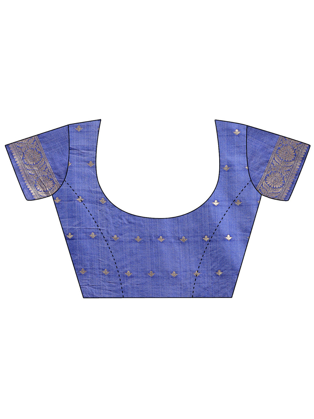 Shree Shyam Fashion Blue Linen Saree with Rich Woven Zari Work - Elegant Ethnic Saree for Festive & Office Wear | Grocsy
