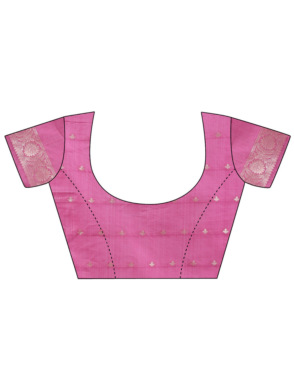 Shree Shyam Fashion Pink Linen Saree with Rich Woven Zari Work - Elegant Ethnic Saree for Festive & Office Wear | Grocsy