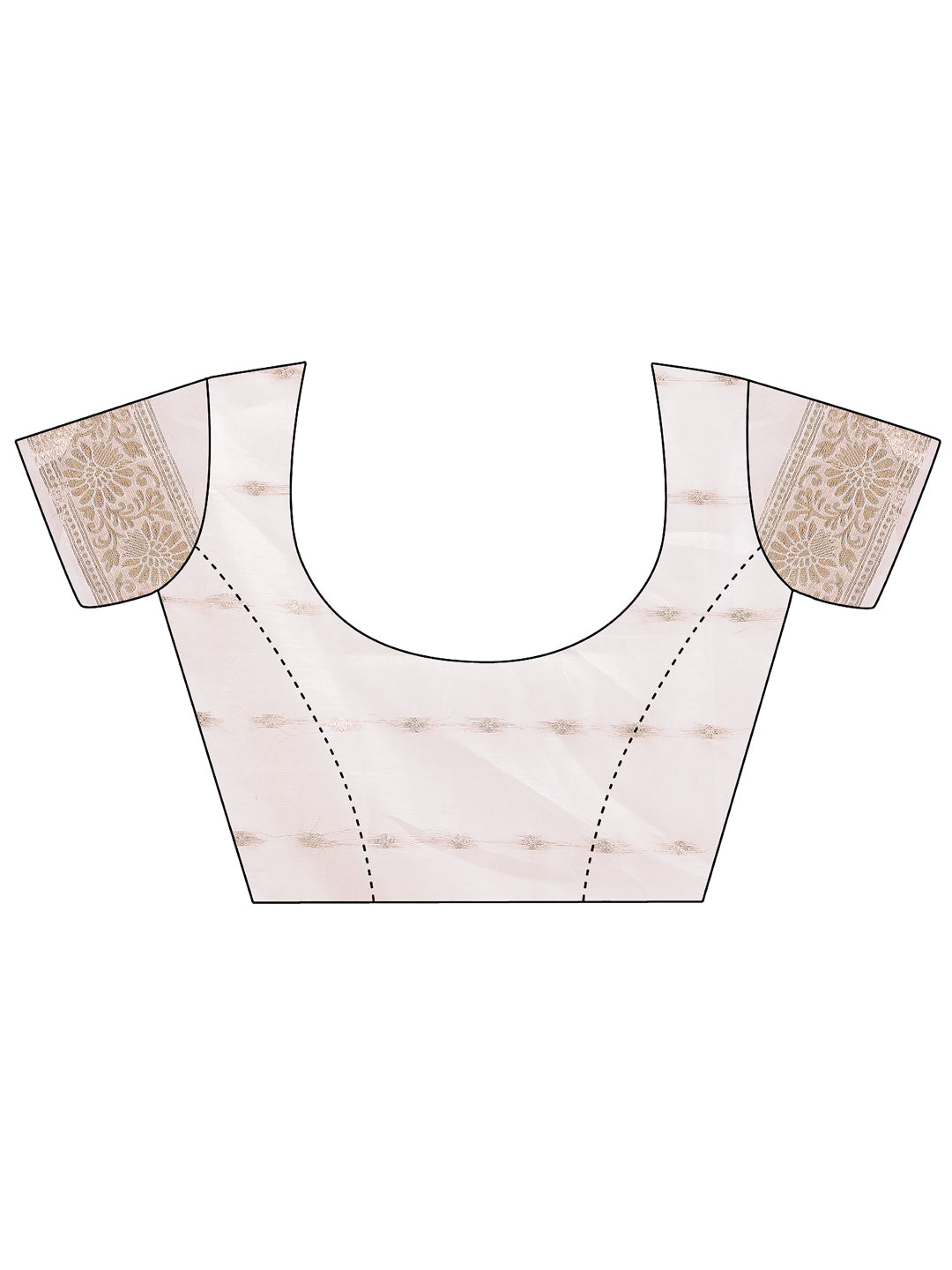 Shree Shyam Fashion Elegant Beige & Coral Linen Saree with Zari Border and Abstract Pattern - Premium Festive & Office Wear | Grocsy