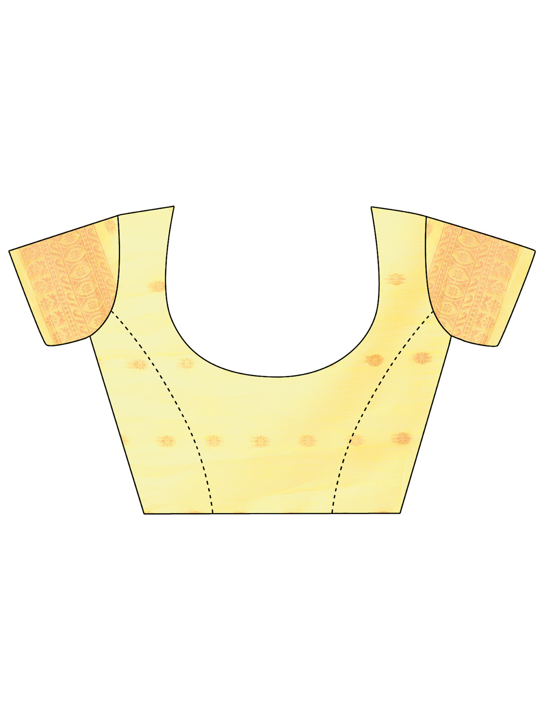 Shree Shyam Fashion Elegant Yellow Linen Saree with Intricate Woven Patterns - Lightweight Grace for Everyday and Festive Moments | Grocsy