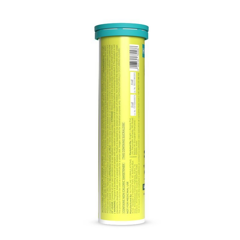 HK Vitals L-carnitine L-tartrate Effervescent Tablets (Lemon) | Grocsy