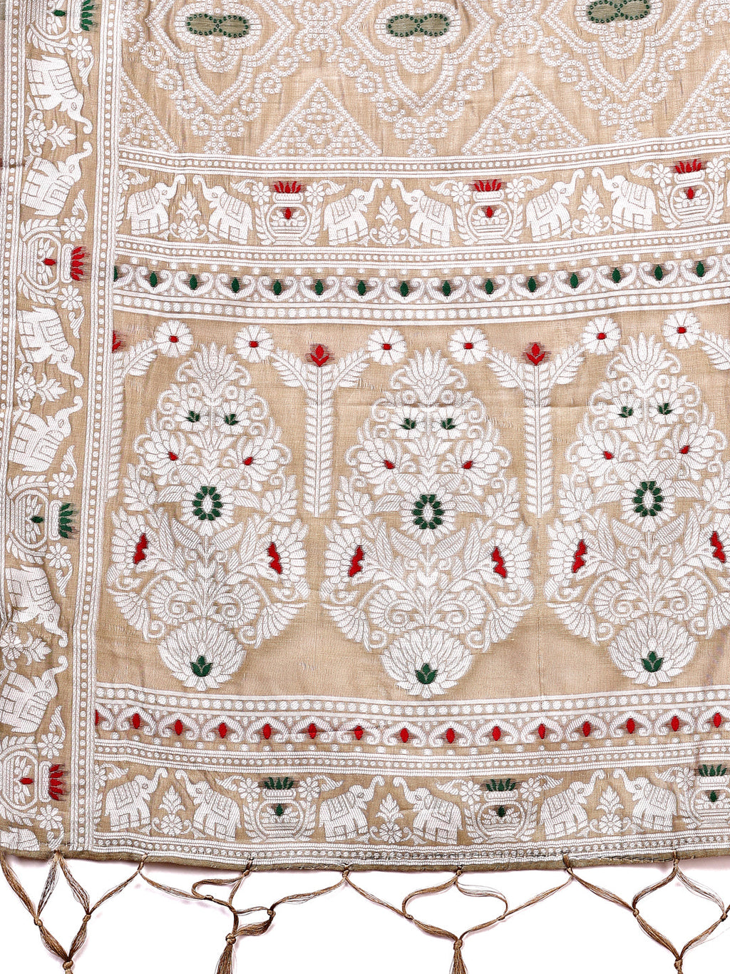 Shree Shyam Fashion Graceful Brown Printed Saree - A Symphony of Culture and Feminine Charm | Grocsy