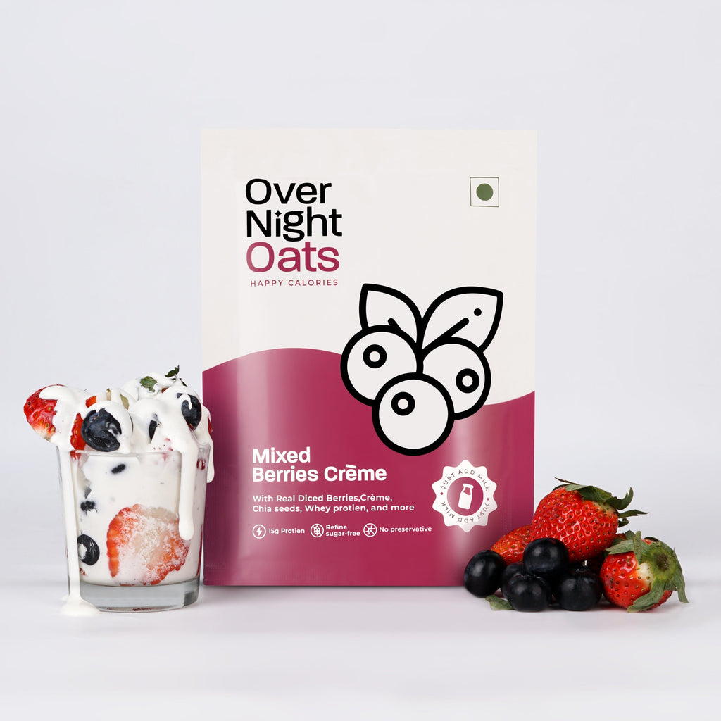 OverNightOats Mixed Berries Creme | Grocsy