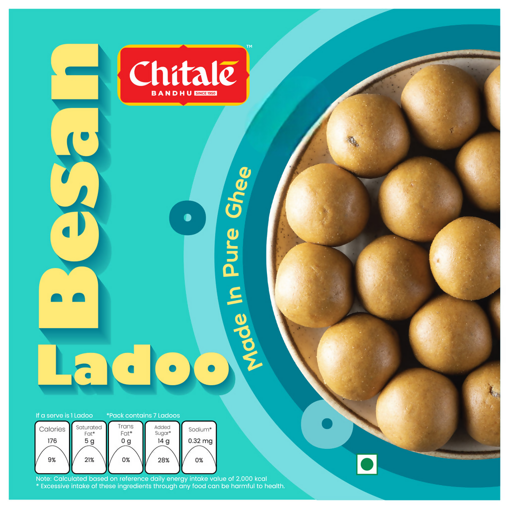 Chitale Bandhu Besan Ladoo | Grocsy