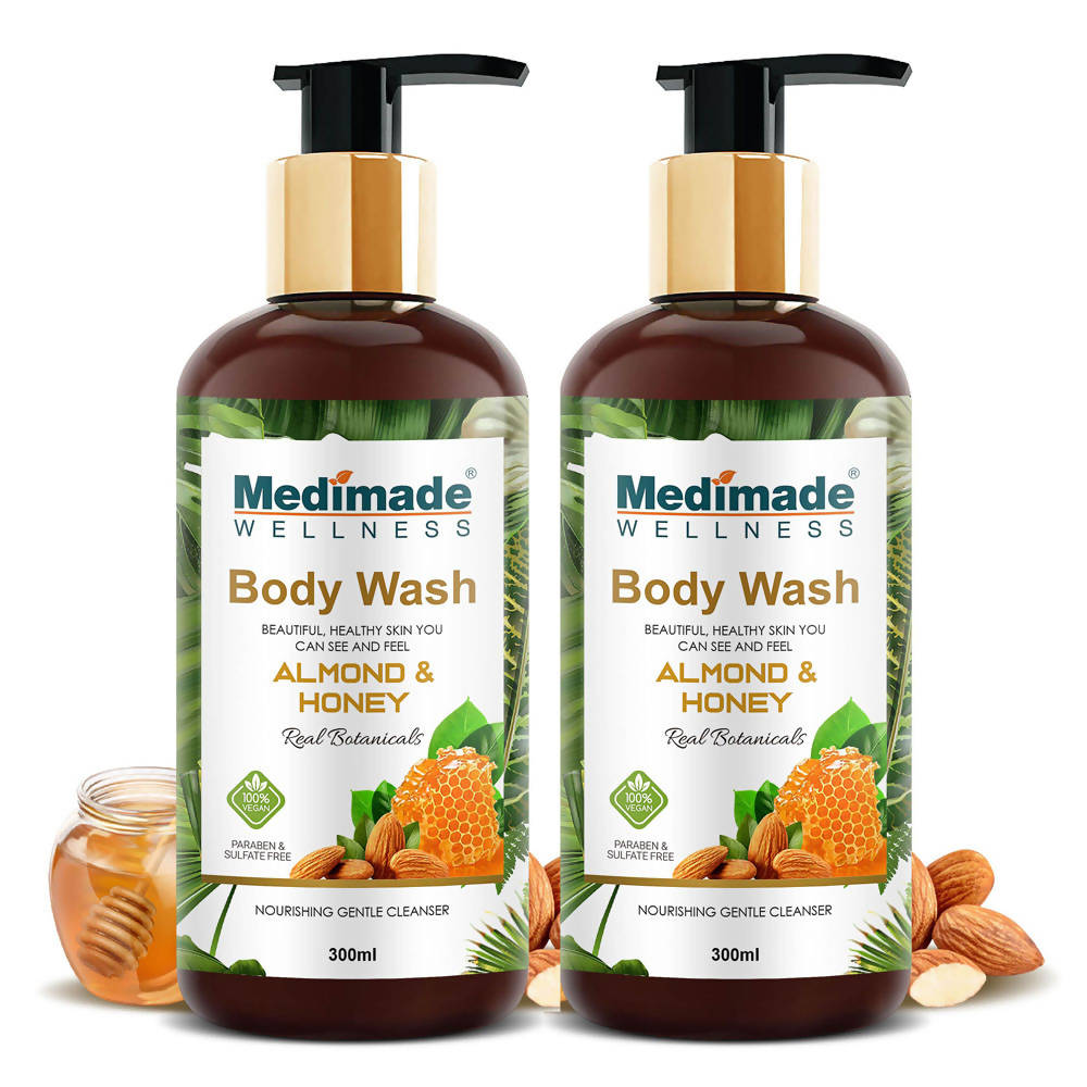 Medimade Wellness Almond & Honey Body Wash | Grocsy