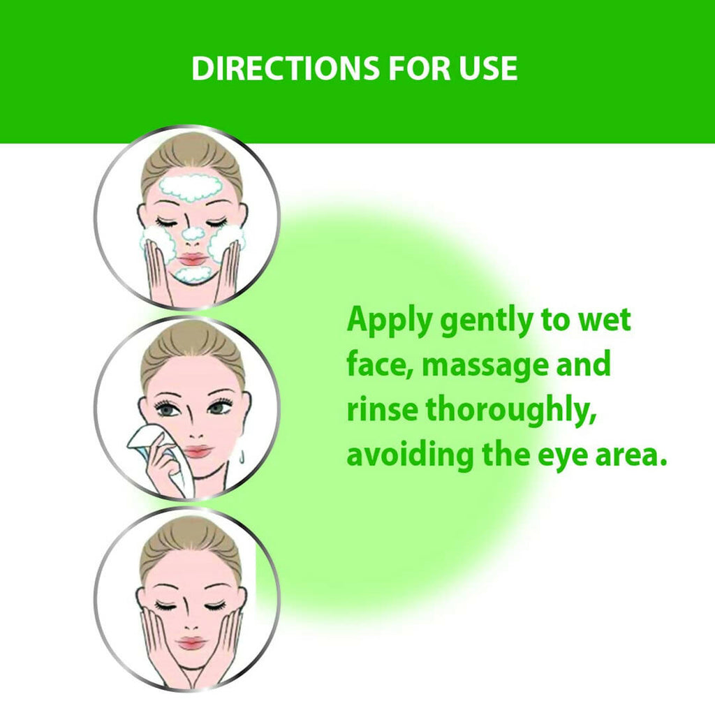 Iba Advanced Activs Crystal Clear Green Tea Face Wash | Grocsy