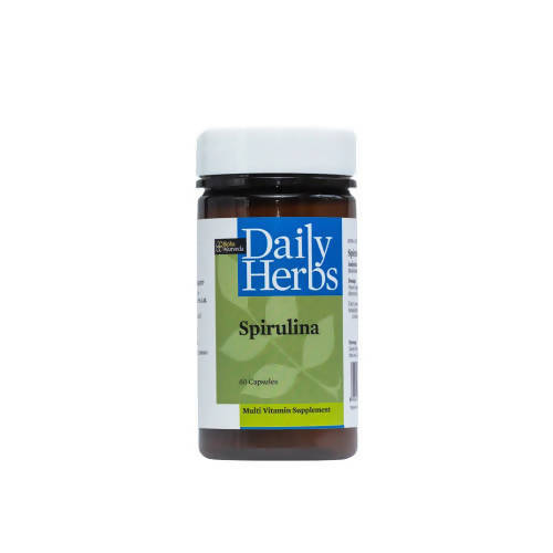 Bipha Ayurveda Daily Herbs Sprirulina Capsules | Grocsy
