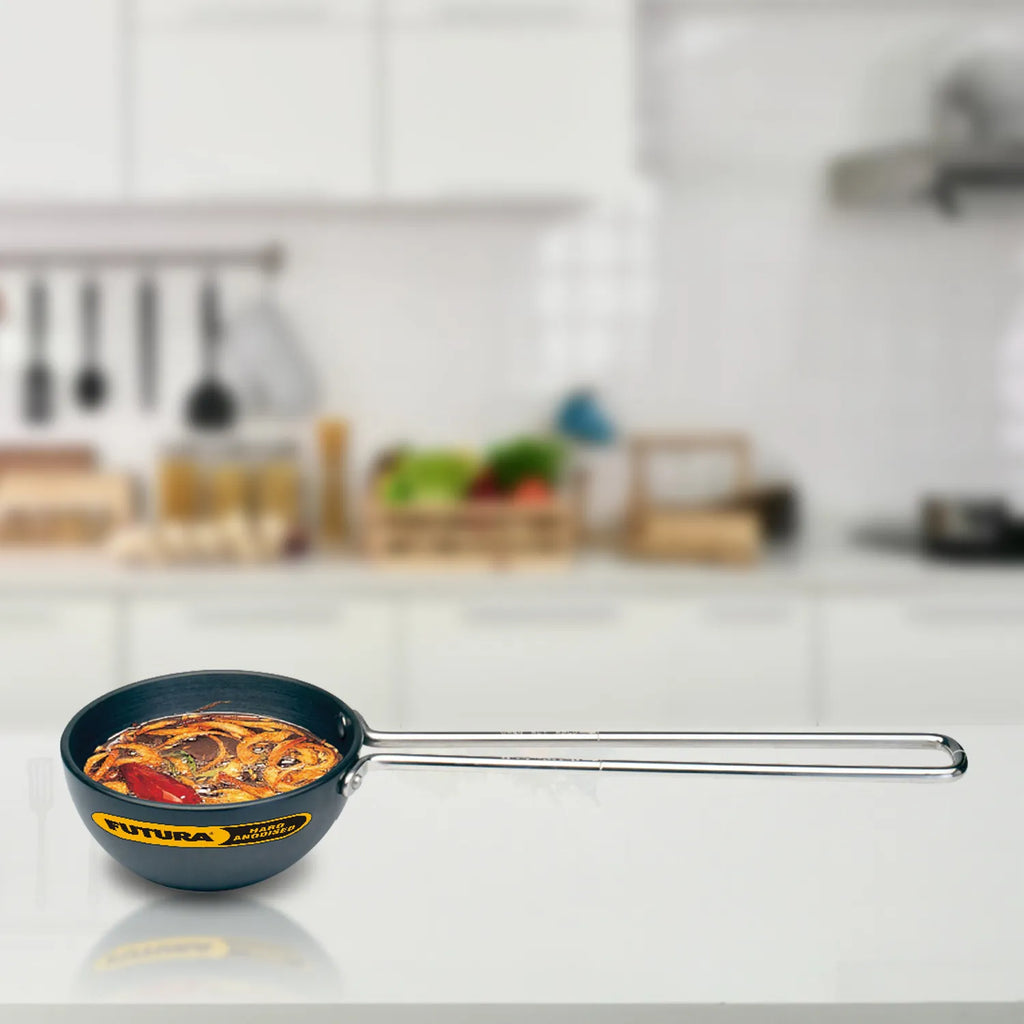 Hawkins Futura 1 Cup Tadka Pan-240 ml Pan, Black | Grocsy