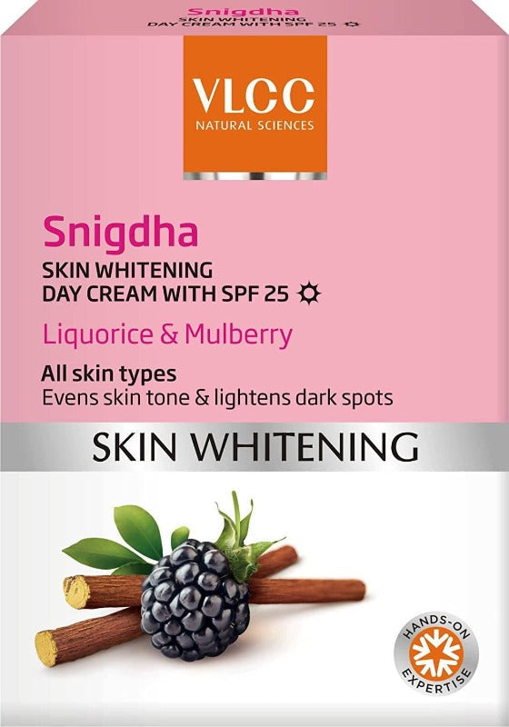 VLCC Snighdha Skin Whitening Day Cream With SPF 25 | Grocsy