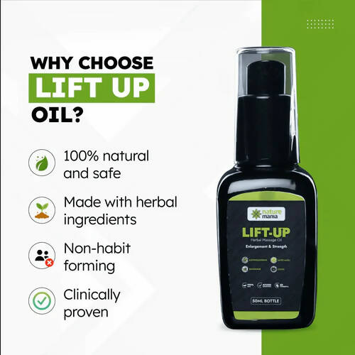 Nature Mania Lift-Up (Massage Oil) Male Enhancer | Grocsy