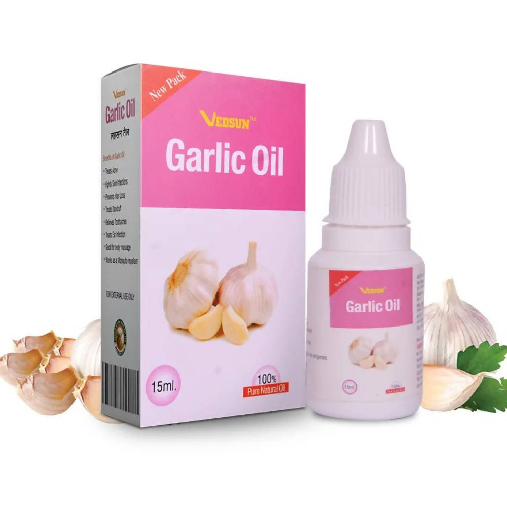 Vedsun Natural Garlic Oil | Grocsy