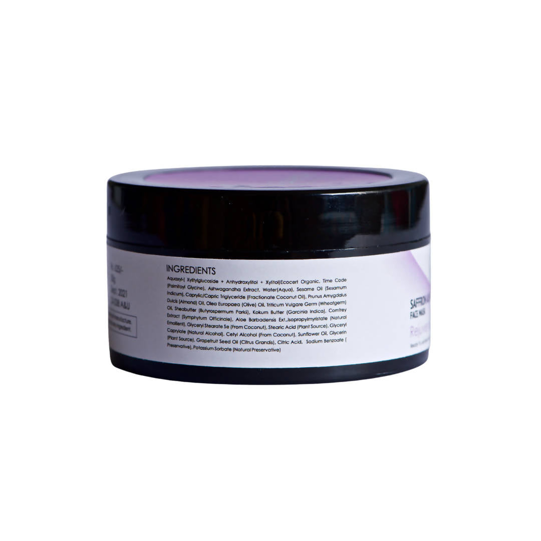 Wild Earth Saffron Almond Face Mask | Grocsy