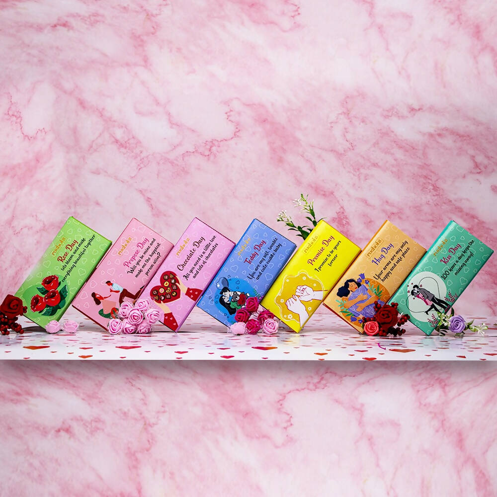 Dibha Ruchoks Valentines Special Assorted Chocolate Bars | Grocsy