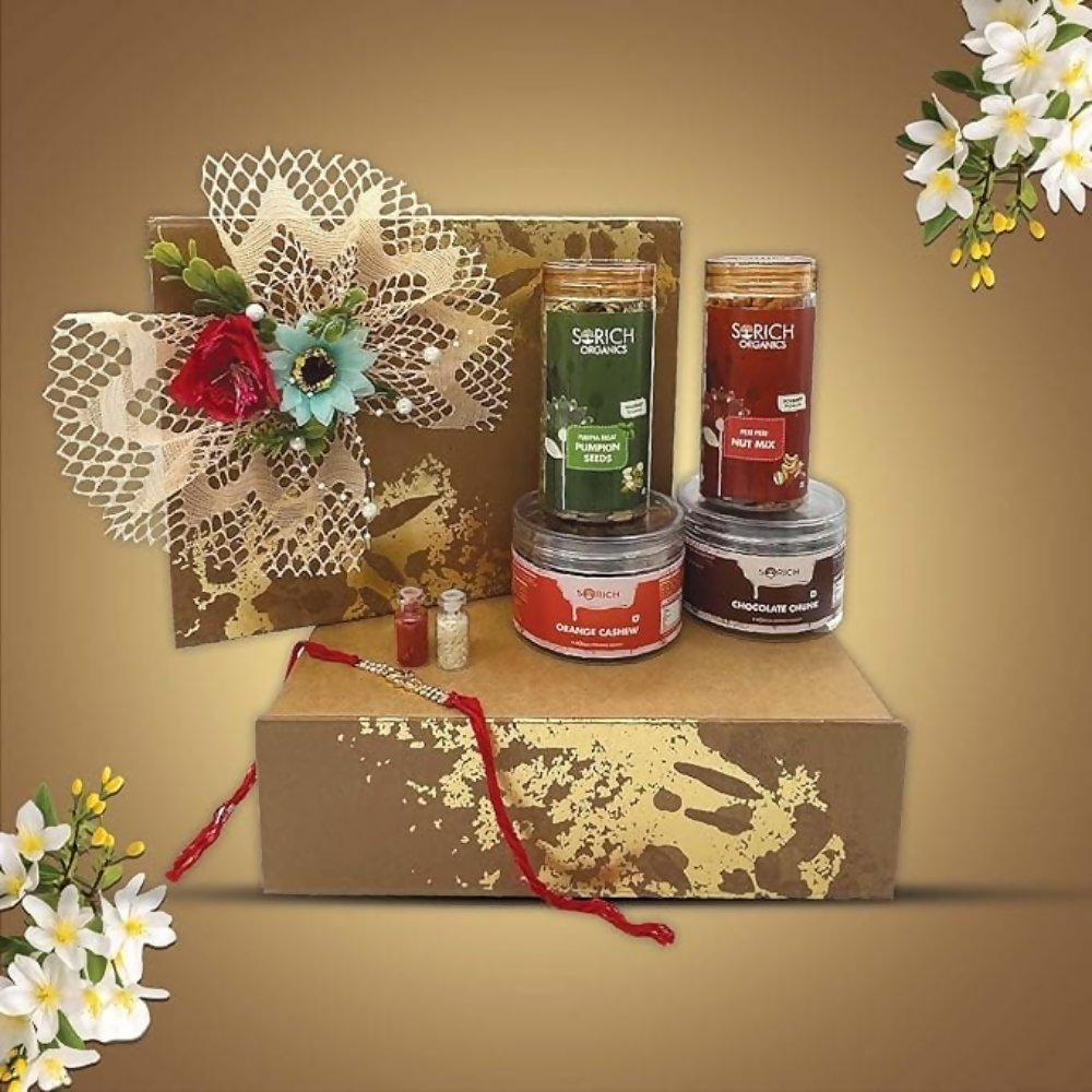 Sorich Organics Rakhi Indulgence Gift Box | Grocsy